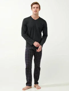 Vamp - Klasické pánske pyžamo 21663 - Vamp
