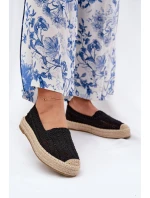 Espadryle Damskie Na Platformie Vinceza 17392 Czarne Espadryle Damskie Na Platformie Vinceza 17392 Czarne