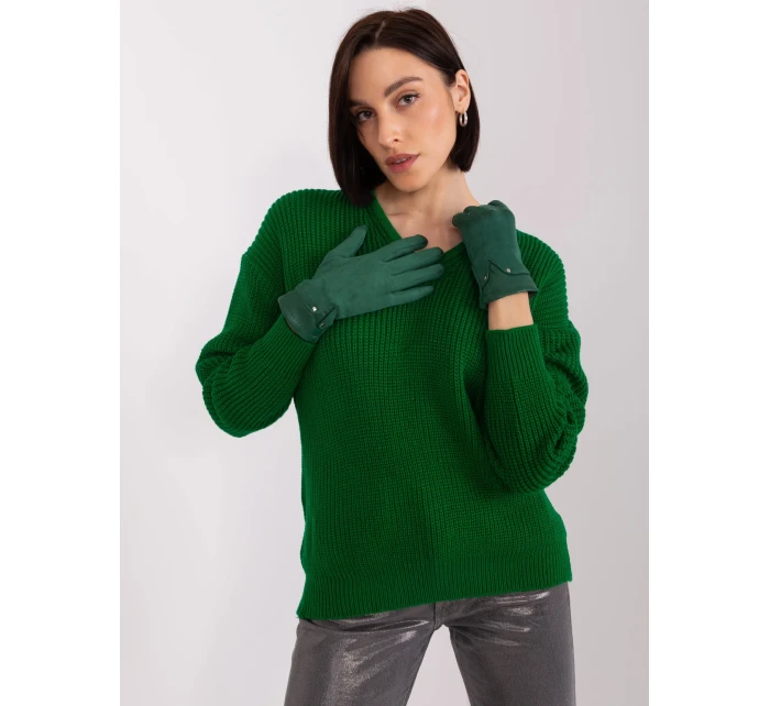 Rukavice AT RK 239507.53P tmavozelené