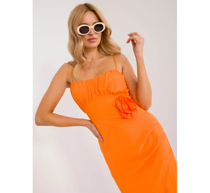 Sukienka DHJ SK model 19926568 pomarańczowy - FPrice