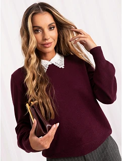 Sweter IR SW bordowy model 22361705 - FPrice