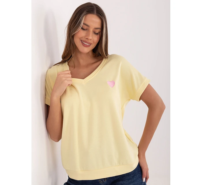 Blúzka RV BZ A1259.01P svetložltá