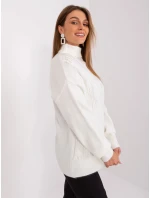 Dámsky sveter AT SW 23401.97P Ecru - FPrice