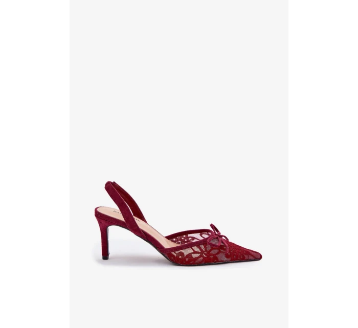 Lodičky s ihlovým podpätkom model 213881 Krok vo veľkom štýle