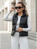 Dámska prešívaná vesta WILLOW black FashionStreet TY3796