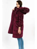 ZIMOWA KURTKA DAMSKA Z KAPTUREM model 21242176 - Libland