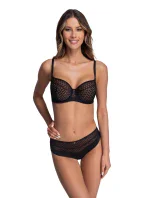 Dámská podprsenka 2102 model 20151946 black - Ava Dámská podprsenka 2102 model 20151946 black - Ava