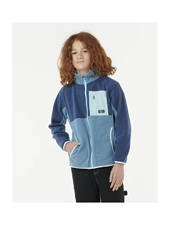 Mikina RIP CURL RAW ENERGY BLOCK FLEECE – CHLAPČENSKÁ, modrá