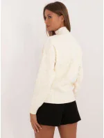 Jumper AT SW model 20503825 ecru - FPrice Jumper AT SW model 20503825 ecru - FPrice