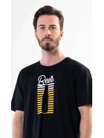 Pánska nočná košeľa s krátkym rukávom Beer