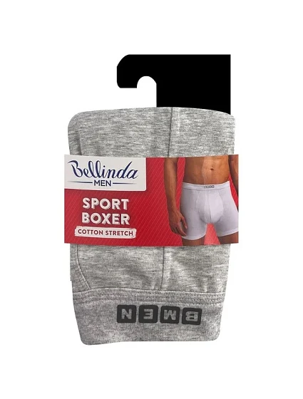 Pánské sportovní boxerky SPORT BOXER - BELLINDA - šedá