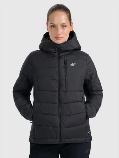 Dámska páperová trekingová bunda s výplňou Primaloft Silver 4FRAW25TDJAF0792-20S