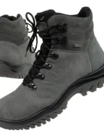 Pánske trekové topánky M OBMH255 25S - 4F