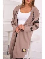 Dámsky kardigán - béžový