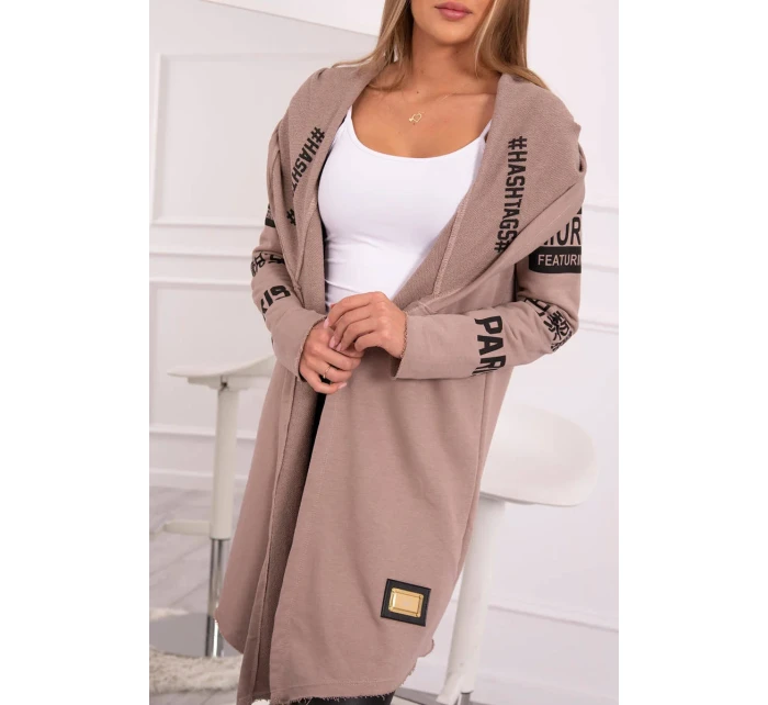 Dámsky kardigán - béžový