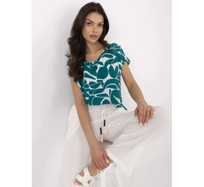 Bluzka model 21057801 ciemny zielony - FPrice