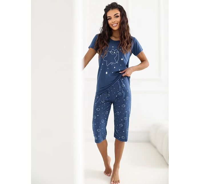 DU PI FP 301.76 tmavomodré pyžamo