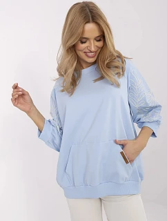 Blúzka RV BL A367 1.18P svetlo modrá