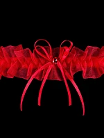 Podväzok PW-98 červený - Julimex