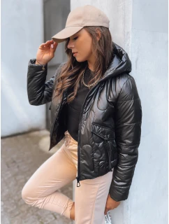 Dámská přechodná prošívaná bunda černá Dstreet model 21970039 - FashionStreet