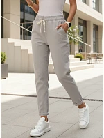 damskie z wysokim stanem szare model 22126337 - FashionStreet