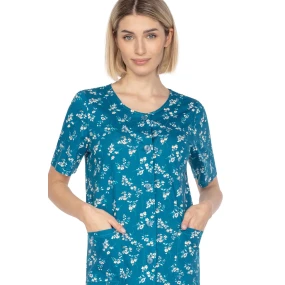 Dámska nočná košeľa 129 zelená - REGINA