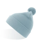 Kid WindS Dětská pletená čepice s bambulí light blue model 22456281 - Atlantis Headwear