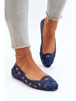 Dámské gumové baleríny tmavě modré model 21652118 - Boto