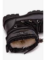 Dětské černé sněhule model 21747728 - Boto Dětské černé sněhule model 21747728 - Boto