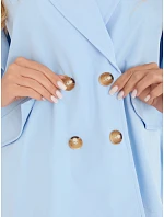 IT KR kabát FL10153KSM.91 svetlomodrý