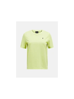 Tričko PEAK PERFORMANCE Explore Graphic Tee Women, žlté
