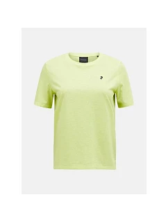 Tričko PEAK PERFORMANCE Explore Graphic Tee Women, žlté