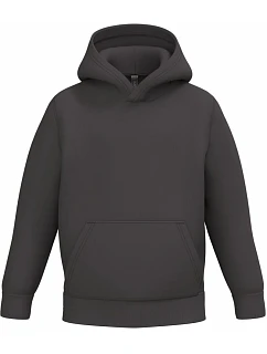 Kariban K 477 Detská mikina s kapucňou 20.K477 tmavošedá