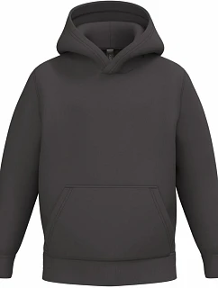 Kariban K 477 Detská mikina s kapucňou 20.K477 tmavošedá