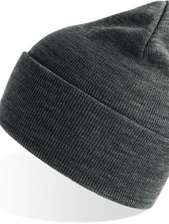 Pure Pletená čepice  dark grey melange model 22479326 - Atlantis Headwear