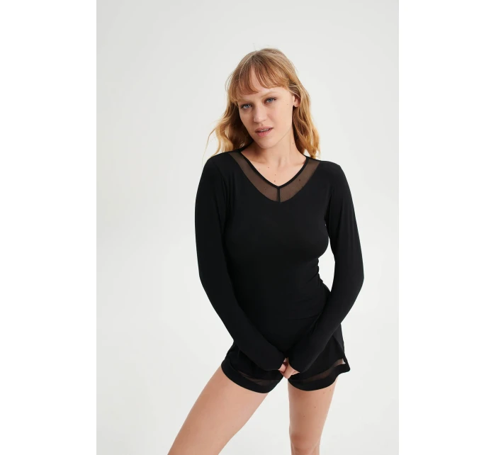 Vesta s dlouhými rukávy model 18936248 - Vamp