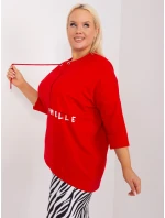 Bluzka RV BZ model 19465552 czerwony - FPrice Bluzka RV BZ model 19465552 czerwony - FPrice