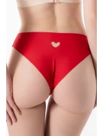 Nohavičky Heart Simple Brasil Red - Julimex Nohavičky Heart Simple Brasil Red - Julimex