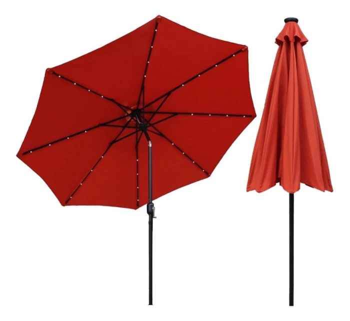 ZÁHRADNÝ SLNEČNÍK S LED OSVETLENÍM 300CM COCCORA ZÁHRADNÝ SLNEČNÍK S LED OSVETLENÍM 300CM COCCORA