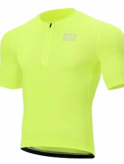 Pánske tričko Rockbros, žlté, veľkosť M