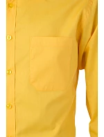 JN Popelínová košile s dlouhým rukávem 02.0 yellow model 22488156 - Daiber