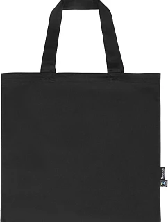 Neutral O 90006 Fairtrade taška z bio bavlny s keprovou väzbou 77.0006 čierna