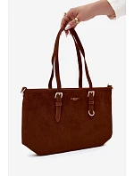 kabelka z imitace semiše Camel model 22221027 - Flora&Co kabelka z imitace semiše Camel model 22221027 - Flora&Co