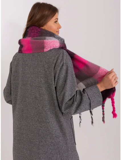 Šatka AT SZ 2313501.97 čierno-ružová Šatka AT SZ 2313501.97 čierno-ružová