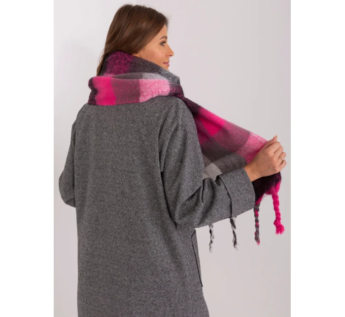 Šatka AT SZ 2313501.97 čierno-ružová Šatka AT SZ 2313501.97 čierno-ružová