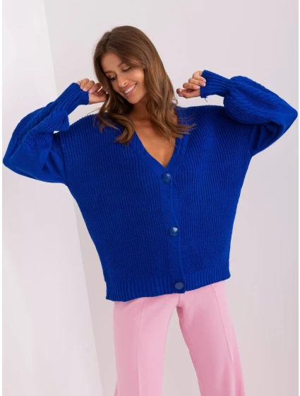 Jumper BA SW 8014.17P kobaltovo modrý