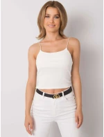 Dámský top FN TP model 15580661 ecru - FPrice Dámský top FN TP model 15580661 ecru - FPrice
