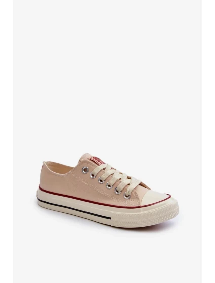 Dámske nízke tenisky Big Star Beige Dámske nízke tenisky Big Star Beige