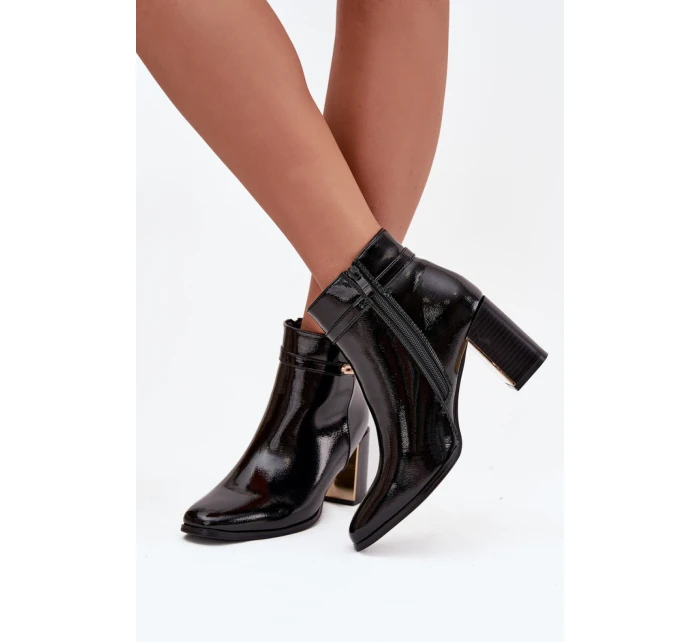 Topánky na podpätku model 220691 Step in style