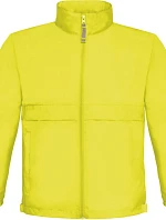 B&C Sirocco /kids Detská vetrovka bez podšívky 01.0950 ultra yellow